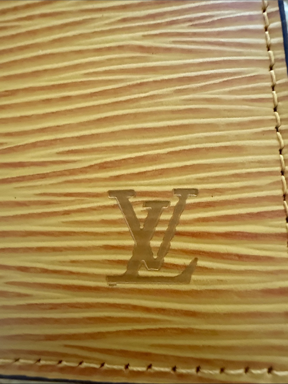 Louis Vuitton Agenda Cover PM Purple Yellow